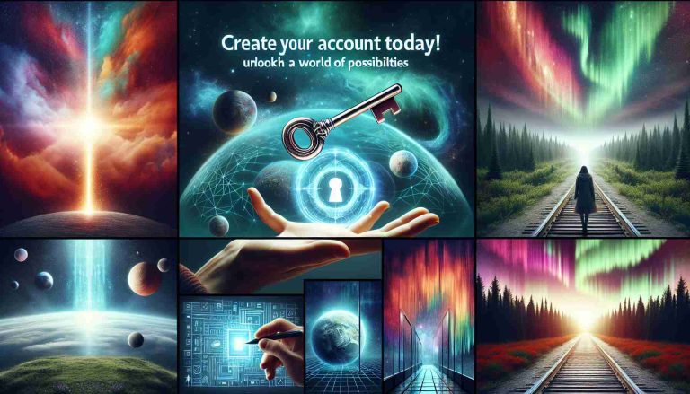 Create Your Account Today! Unlock a World of Possibilities.