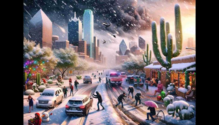 Texas Christmas Chaos! Unpredictable Weather Hits Dallas