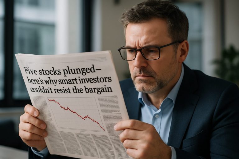 Five Stocks Plunged—Here’s Why Smart Investors Couldn’t Resist the Bargain