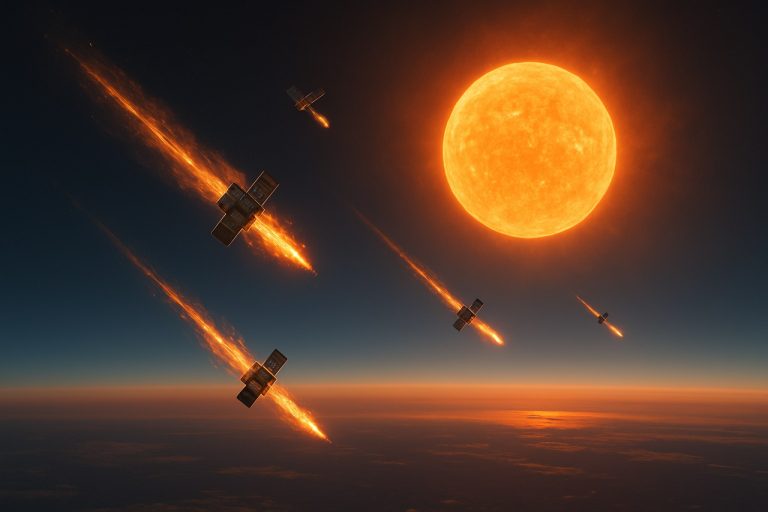 Спътниците Starlink падат с тревожни темпове: винова ли е Слънцето? 
